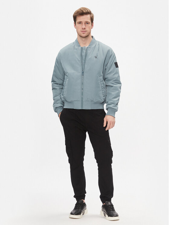 Calvin Klein Jeans Calvin Klein Jeans Μπόμπερ μπουφάν Bomber Jacket J30J324657 Μπλε Regular Fit