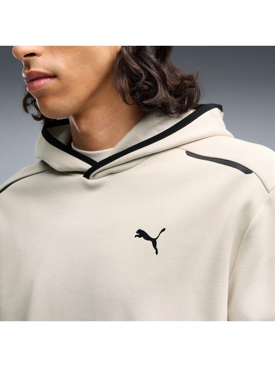 Puma Puma Bluza 636745 Beżowy Regular Fit