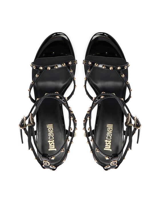 Just Cavalli Just Cavalli Sandales 79RA3S20 ZSD52 Melns