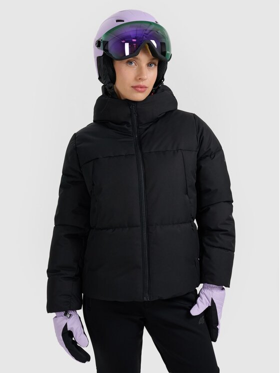 4F 4F Kurtka narciarska SKIWEAR Czarny Regular Fit