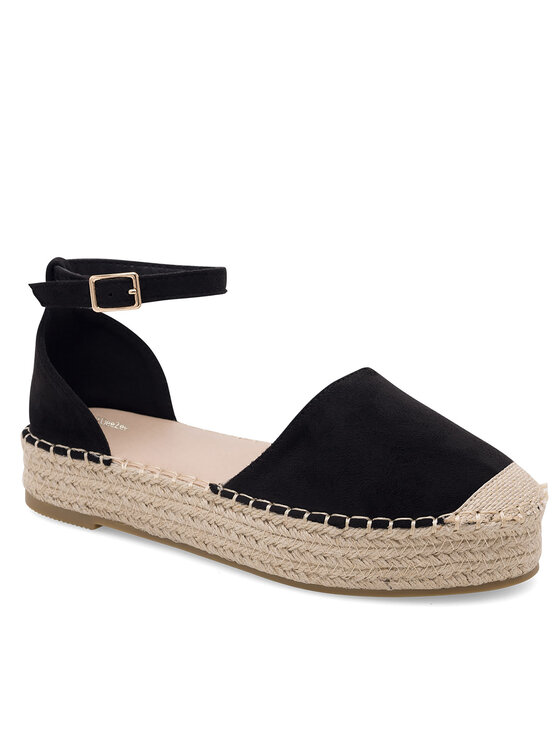 DeeZee DeeZee Espadrile WSS990-215 Črna