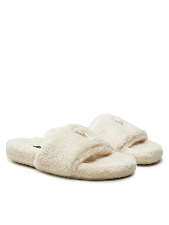 Polo Ralph Lauren Polo Ralph Lauren Pantofole Elenore 842957051002 Écru