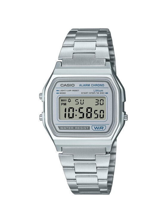 Casio Casio Zegarek 4549526408434 Srebrny