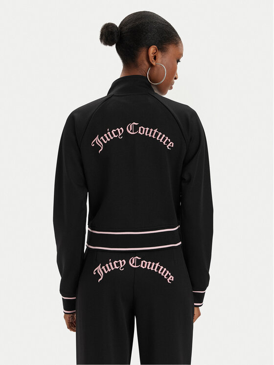 Juicy Couture Juicy Couture Світшот Sinatra JCSCT223417 Чорний Regular Fit