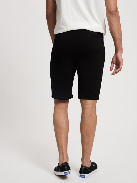 Cross Jeans Cross Jeans Szorty sportowe 49073-020 Czarny Regular Fit
