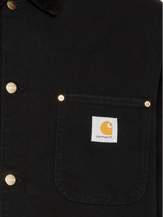 Carhartt WIP Carhartt WIP Μπουφάν μεταβατικό Og Chore I027357 Μαύρο Regular Fit