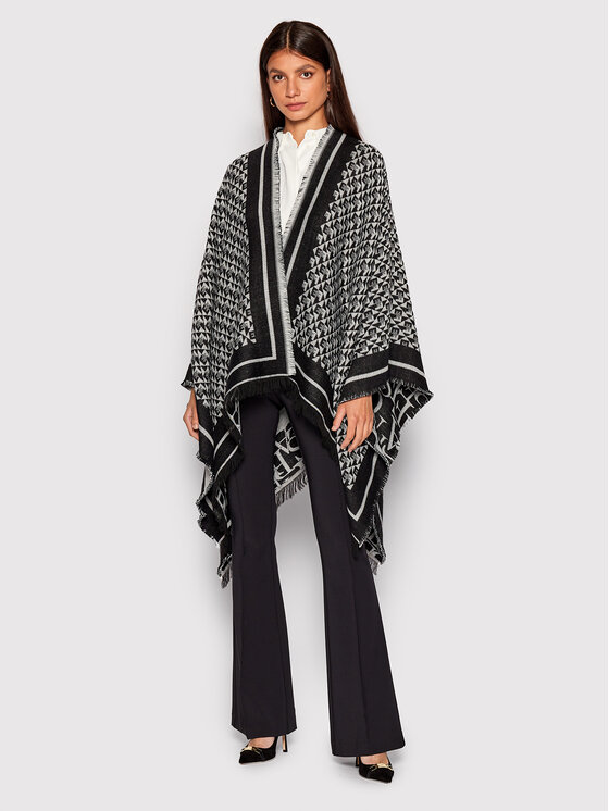 Poncho MT-02F-26E2-V270 Nero Regular Fit