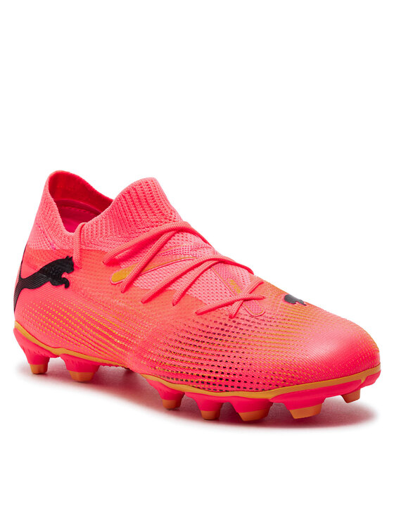 Puma Puma Buty do piłki nożnej Future 7 Match Fg/Ag Jr 107729-03 Różowy