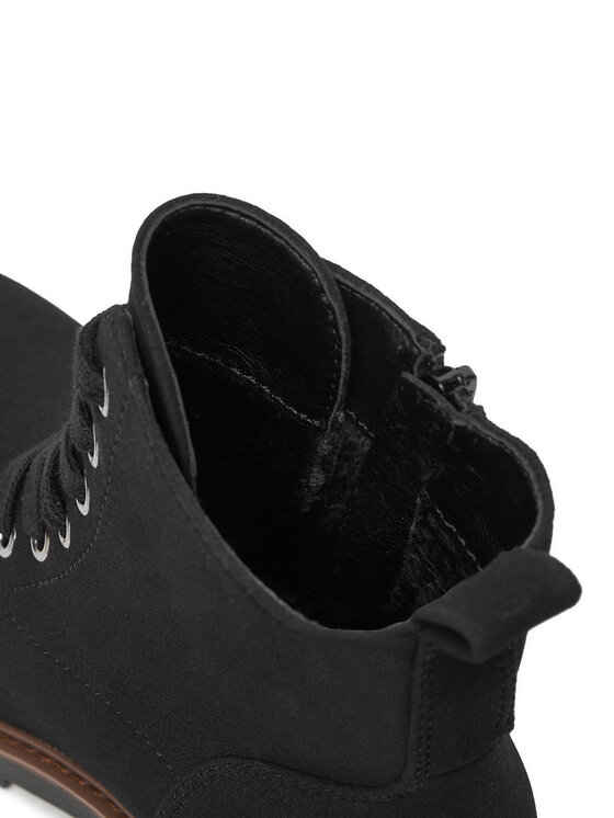 Clara Barson Clara Barson Schnürschuhe CEO-WS6381-02 Schwarz