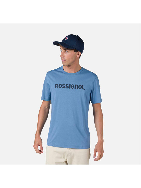 Rossignol Rossignol T-Shirt Rossi Tee Ss Niebieski Regular Fit