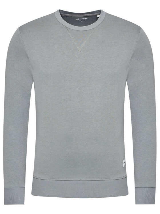 Sweatshirt Standard Fit Manches longues Blanc Jack & Jones - Pull