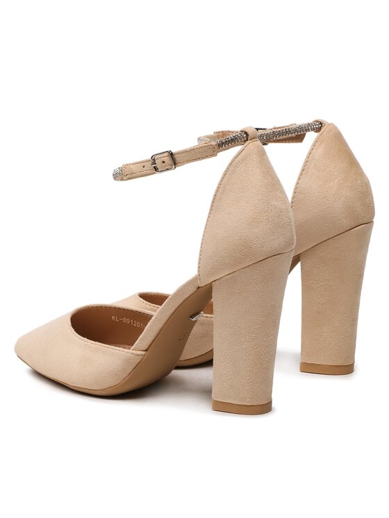 DeeZee DeeZee Halbschuhe KL-091201-01 Beige