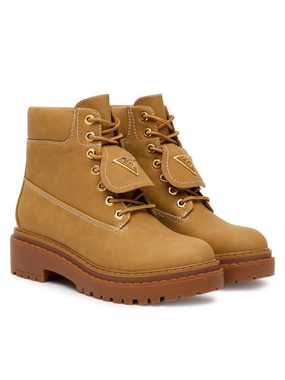 Guess Guess Planinarske cipele FLTLVY ELE10 Bež