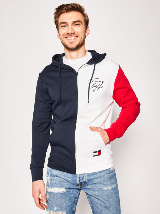 Veste color discount block tommy hilfiger