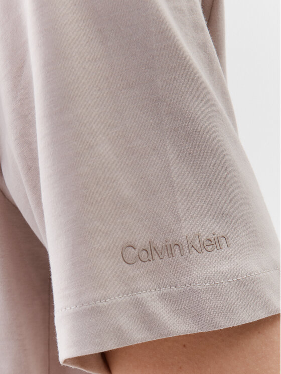 Calvin Klein Calvin Klein T-Shirt K20K205410 Beżowy Relaxed Fit