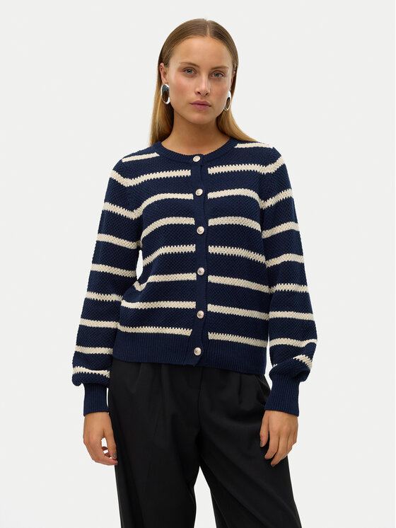 Vero Moda Kardigán Amazing 10319138 Tmavomodrá Regular Fit