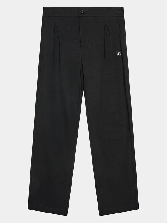 Calvin Klein Jeans Stoffhose - Kinderkleidung, Größe 12Y Schwarz Ceremony IB0IB01936