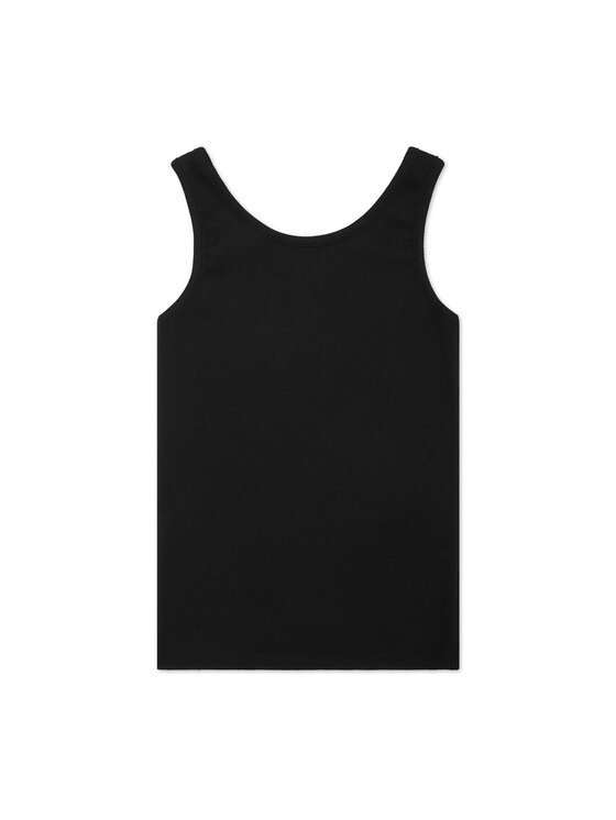 PHILIPP PLEIN PHILIPP PLEIN Tank top 28153 Czarny Basic Fit