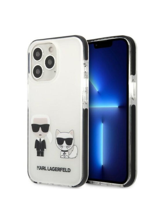 Etui na telefon KARL LAGERFELD, Białe, iPhone 13 Pro