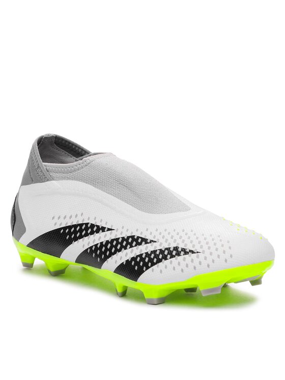 adidas adidas Futball cipők Predator Accuracy.3 Laceless Firm Ground Boots GZ0021 Fehér
