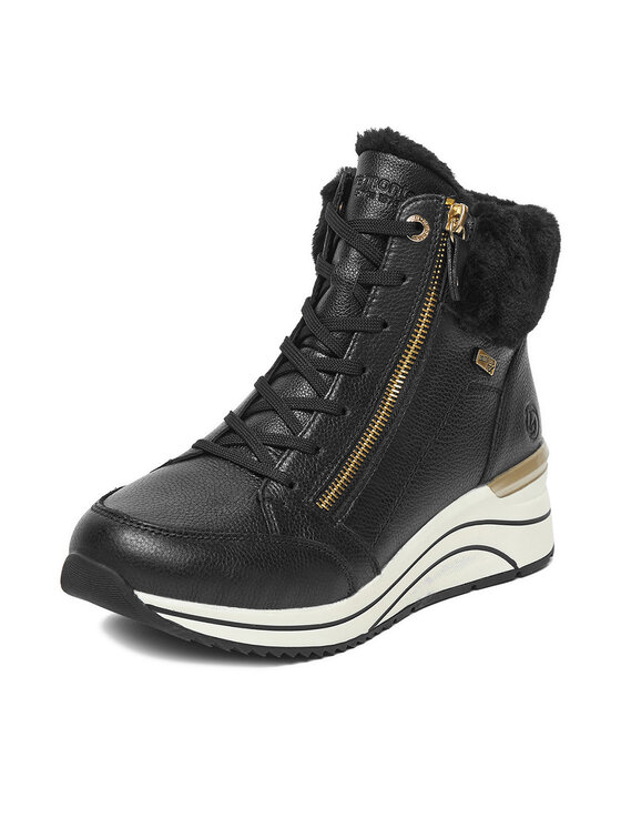 Remonte Remonte Schnürschuhe CEO-D0T77-02 Schwarz