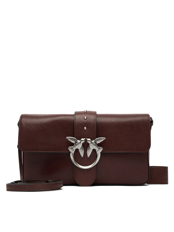 PINKO PINKO Tasche Love One Slouchy Zip Classic AI 25-26 PLTT 105081 A2JG Braun