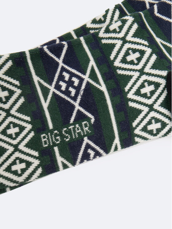 BIG STAR BIG STAR Skarpety długie SANTOS Zielony