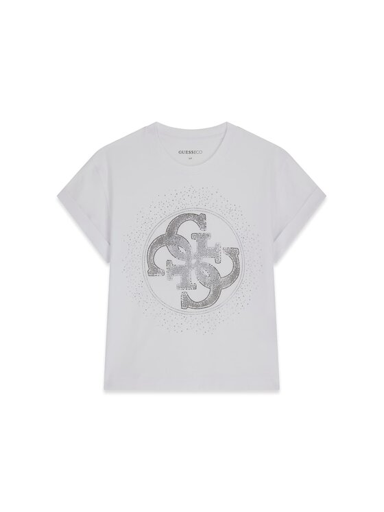 Guess Guess T-Shirt 182757 Biały Classic Fit