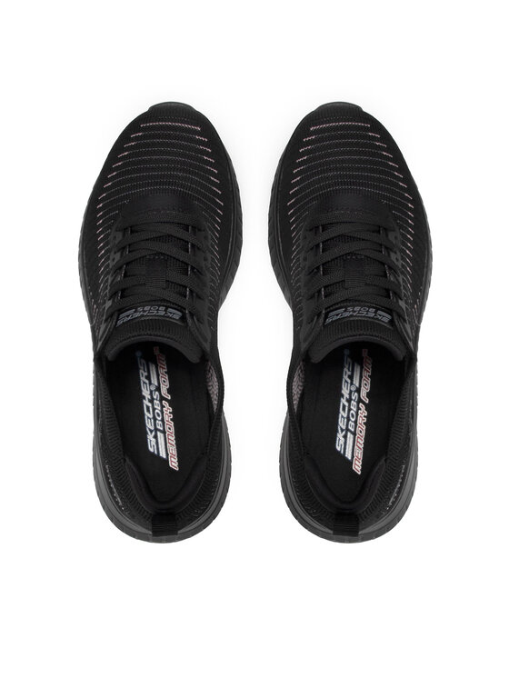 Skechers Skechers Сникърси BOBS SPORT Renegade Parade 117207/BBK Черен