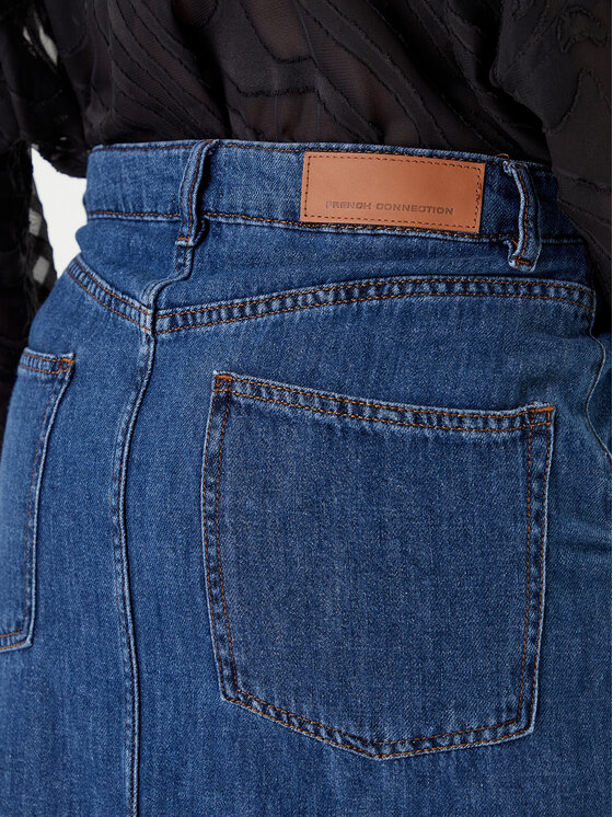 French Connection French Connection Jeans suknja 73DZA Plava Regular Fit