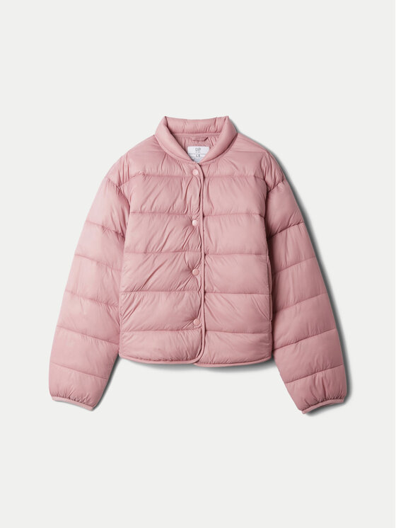 Gap Gap Демісезонна куртка 524053-01 Рожевий Regular Fit