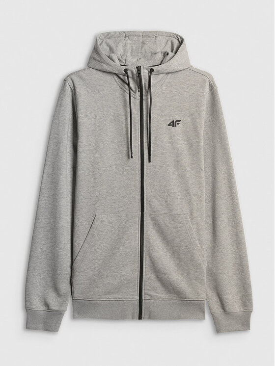 4F 4F Felpa 4FRMM00TSWSM3058-27M Grigio Regular Fit