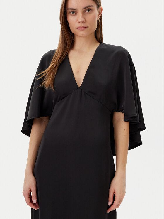 Lola Casademunt by Maite Lola Casademunt by Maite Večernja haljina MS2516014 Crna Slim Fit