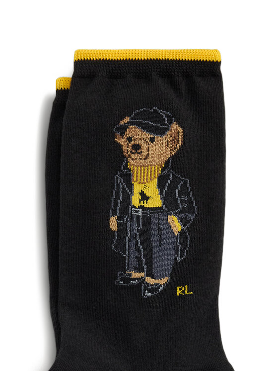 Polo Ralph Lauren Polo Ralph Lauren Dlhé ponožky 455982951001 Čierna