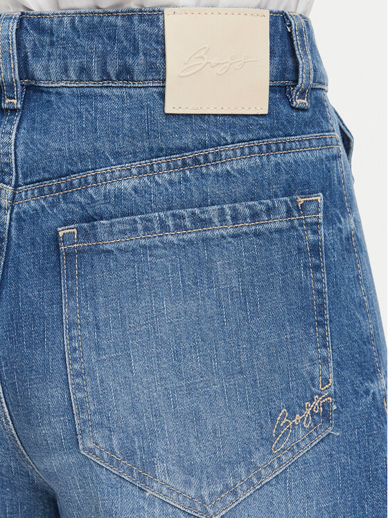 BOSS BOSS Jeansy C Jane 50564408 Modrá Wide Leg