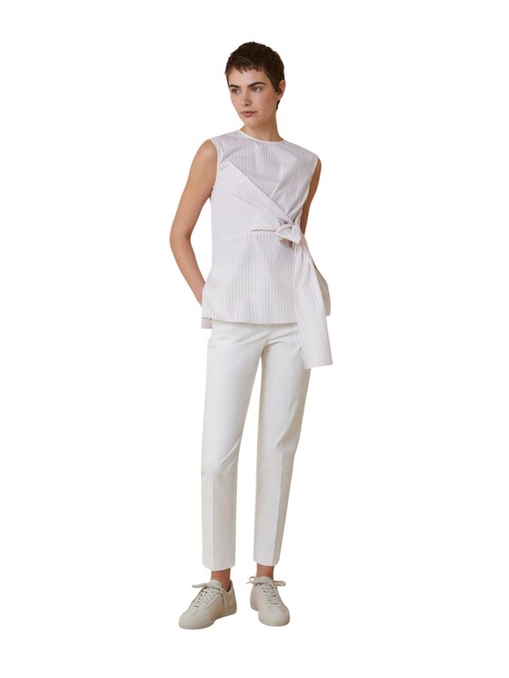 Pennyblack Pennyblack Chinosy 2511131023200-002 Biały Regular Fit