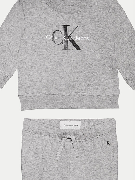 Calvin Klein Jeans Calvin Klein Jeans Анцуг Monogram IN0IN00017 Сив Regular Fit