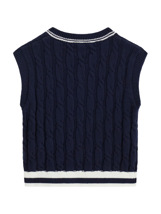 Guess Guess Sweter J6YR05 Z0835 Granatowy Regular Fit