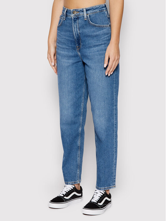 Lee Jeans hlače Stella L31JOWVR 112145022 Modra Slim Fit