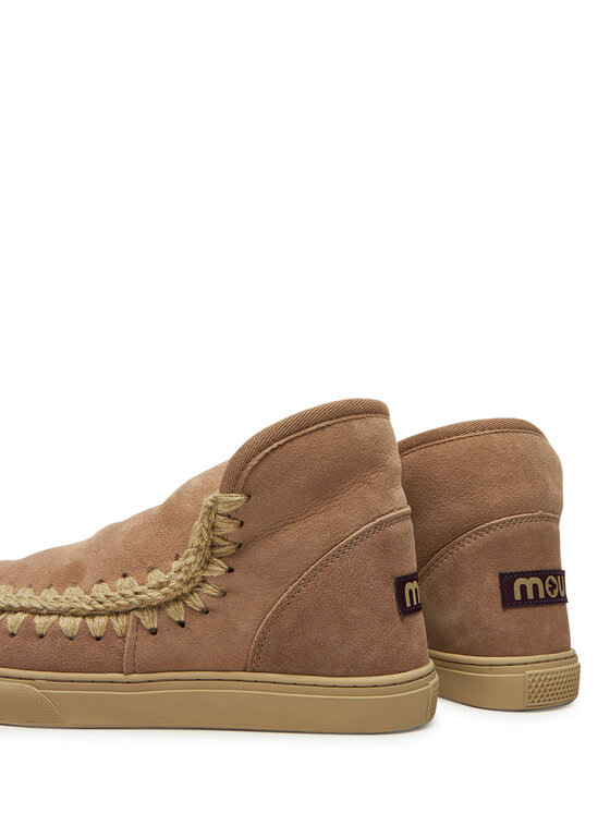 Mou Mou Μπότες Χιονιού Eskimo Sneaker FW111000A Μπεζ
