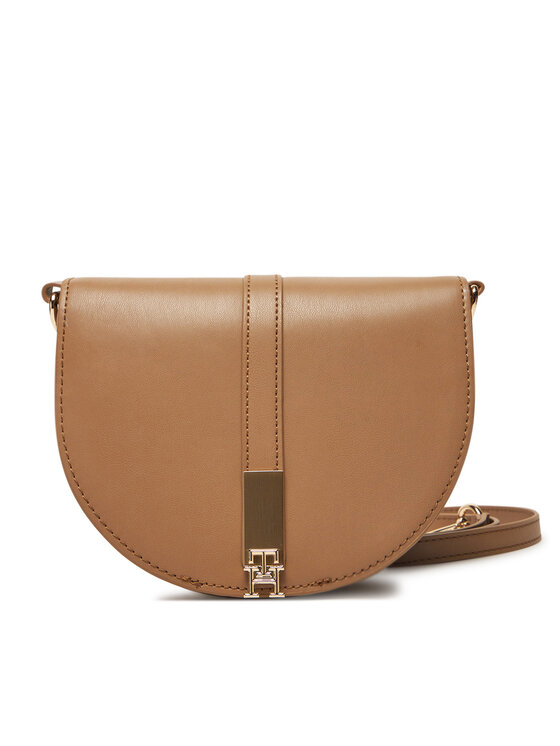 Tommy Hilfiger Tommy Hilfiger Käekott Heritage Saddle Bag AW0AW17164 Pruun