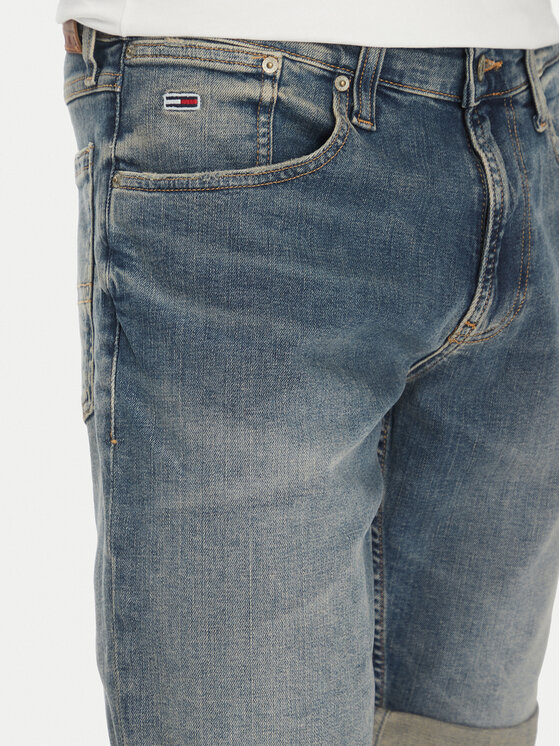 Tommy Jeans Tommy Jeans Džínsové šortky DM0DM20948 Modrá Regular Fit