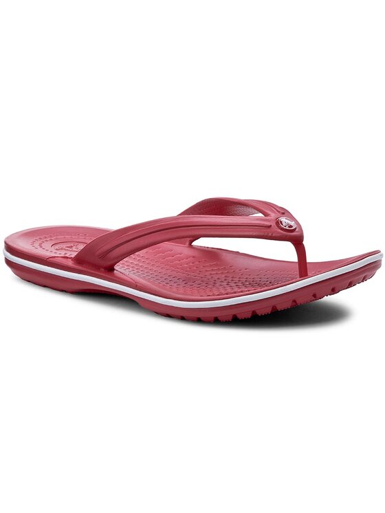 Crocs Crocs Šlepetės per pirštą Crocband Flip 11033 Raudona