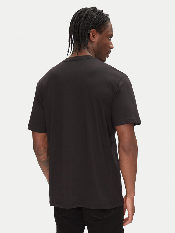 Just Cavalli Just Cavalli T-shirt 78OAHT15 Crna Regular Fit
