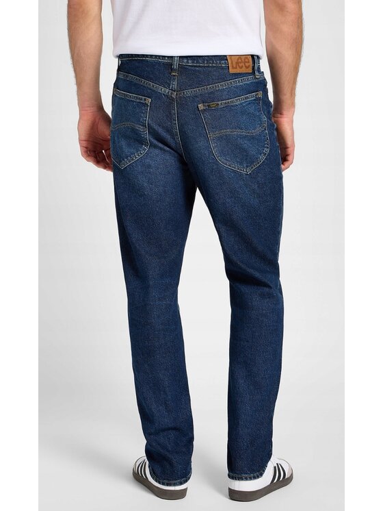 Lee Lee Jeansy Rider Niebieski Slim Fit