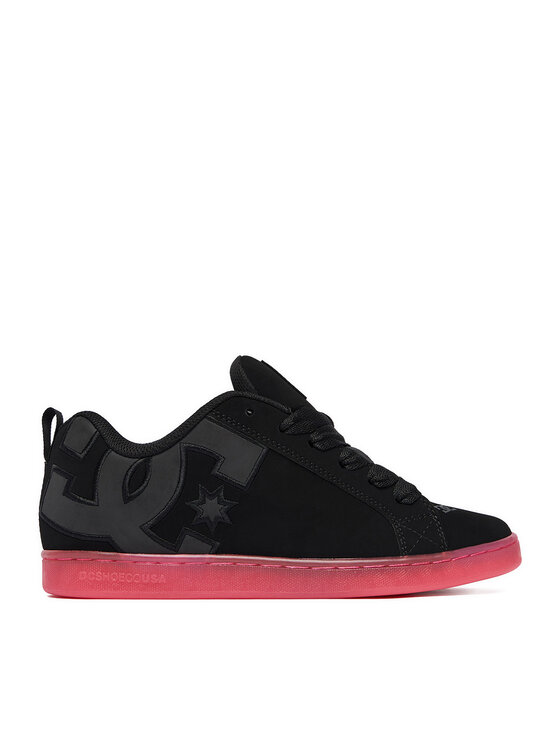 DC Shoes DC Shoes Sneakersy EO-COURT GRAFFIK LE DC02894001 Černá