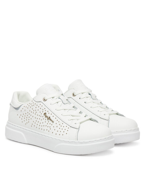 Pepe Jeans Pepe Jeans Sneakersy Eaton Gala PLS00039 Bílá