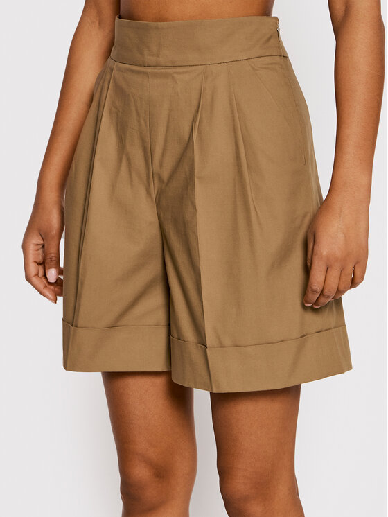 Luisa Spagnoli Luisa Spagnoli Stoffshorts Actor 539052 Braun Regular Fit