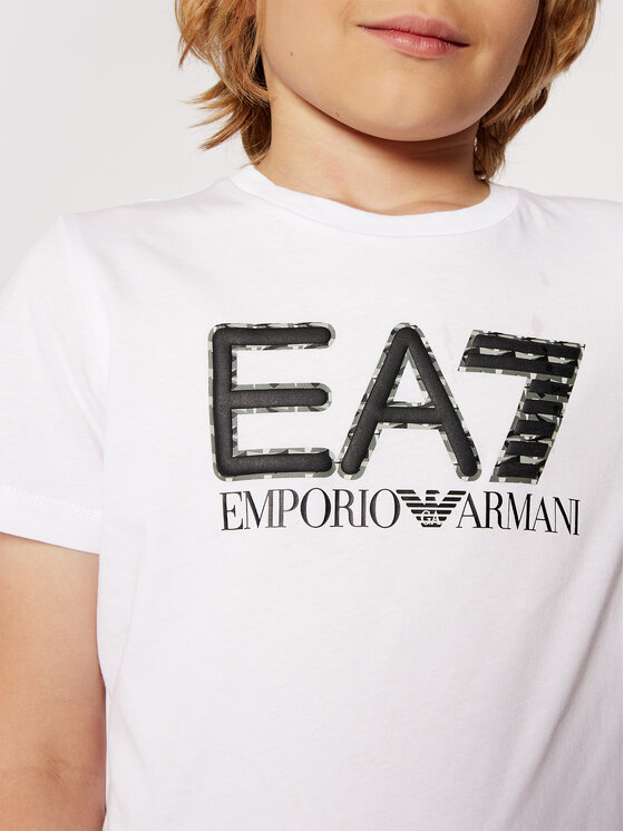 T-shirt 3KBT53 BJ02Z 1100 Bianco Regular Fit