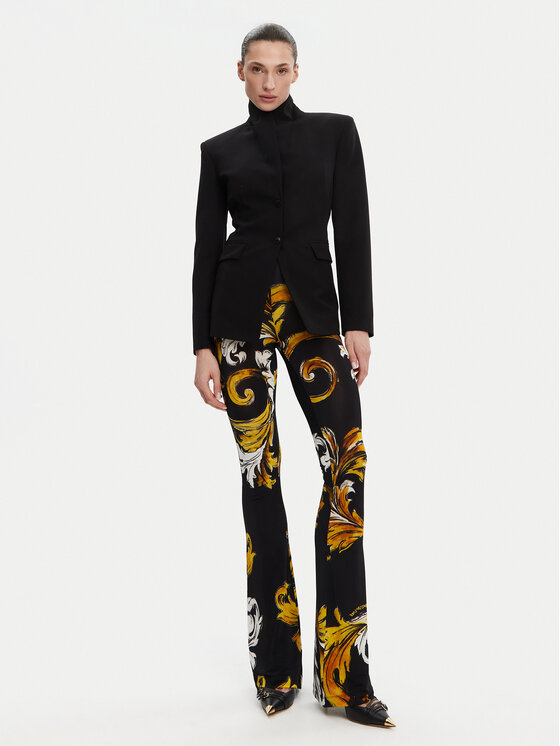 Versace Jeans Couture Versace Jeans Couture Spodnie materiałowe 78HAC107 JS471 Czarny Regular Fit